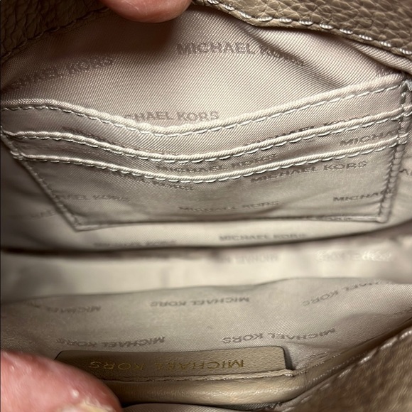 Michael Kors Beige Crossbody Bag - Picture 5 of 12